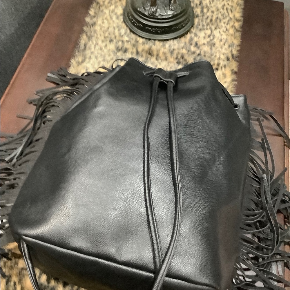VICTORIA SECRET‎ FRINGED BACKPACK - Picture 7 of 9
